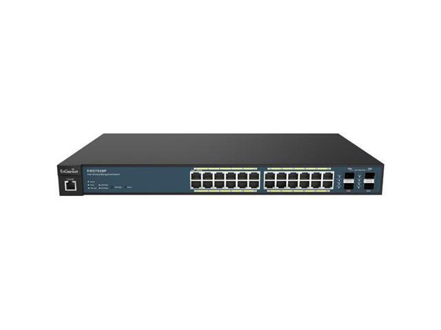EnGenius Neutron EWS7928P 24-Port GigE 185W PoE+ Wireless Management Controller & Switch
