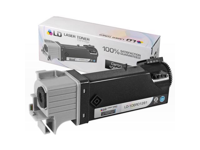 LD © Compatible Replacement for Xerox Phaser 106R01281 Black High Yield Laser Toner Cartridge for use in Xerox Phaser 6130 and 6130N Printers