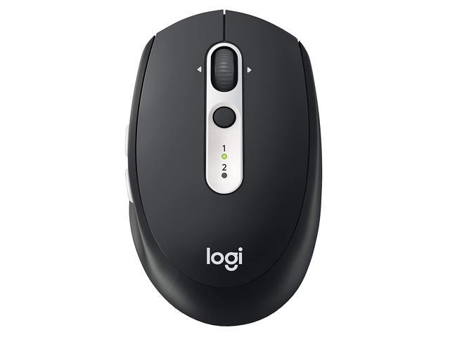 Logitech M585 Multi-Device Wireless Mouse - Control and Move Text/Images/Files Between 2 Windows and Apple Mac Computers and Laptops with Bluetooth