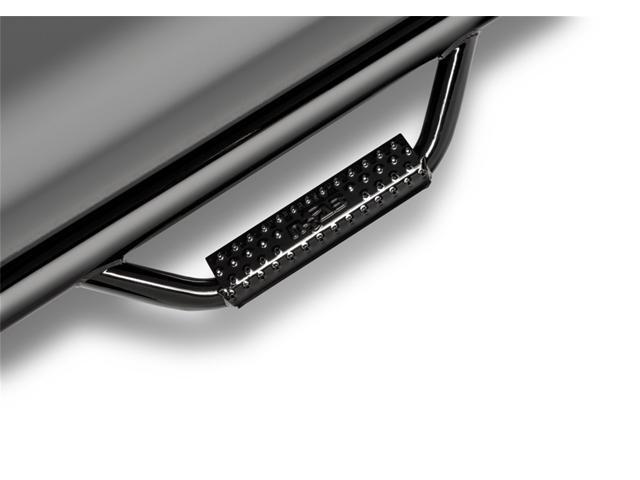 N-Fab C0789CC Wheel To Wheel Nerf Step Bar Fits 07-13 Sierra 1500 Silverado 1500