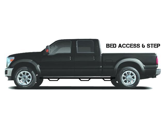 N-Fab C14104CC-6-TX Wheel To Wheel Nerf Step Bar w/Bed Access