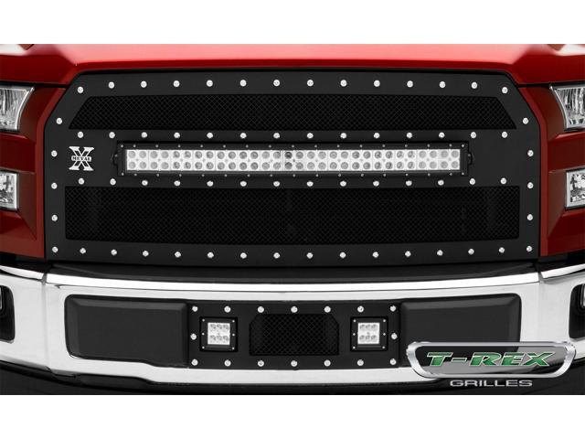T-Rex Grilles 6315731 Torch Series LED Light Grille Fits 15-17 F-150