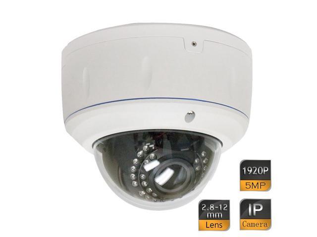 GW5071IP 5 Megapixel 2592 x 1920 Pixel HD 1920P Outdoor Network PoE Power Over Ethernet 1080P Security IP Camera 28~12mm Varifocal Zoom Lens 80