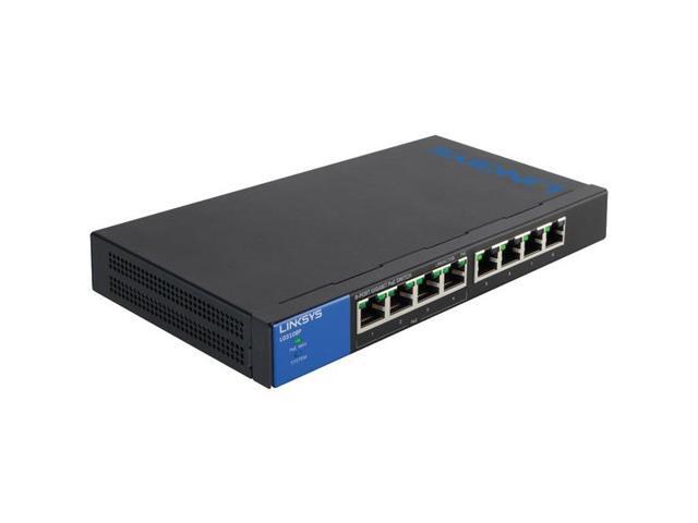 LINKSYS LGS108 8-Port Business Desktop Gigabit Switch
