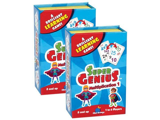 BLUE ORANGE GAMES (2 PK) SUPER GENIUS MULTIPLICATION