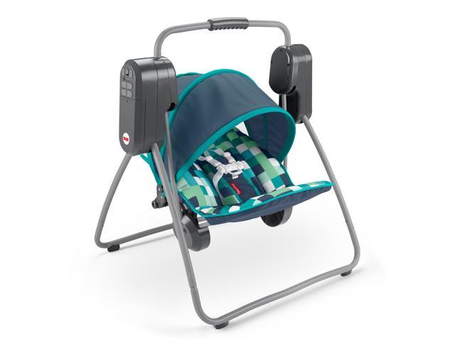 Fisher-Price On-The-Go Swing - Pixel Forest GHP39