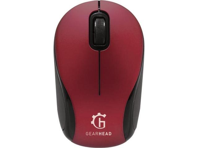 Gear Head MBT9650RED Features: Optical Sensing Technology; 3-Button Design; Enabled Bluetooth Wirel