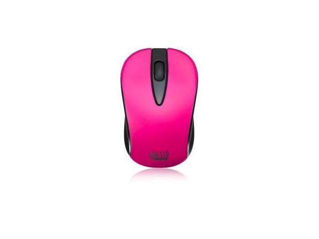 ADESSO IMOUSES70P ADESSO PINK NEON COLOR 24GHZ WIRELESS OPTICAL MINI MOUSE