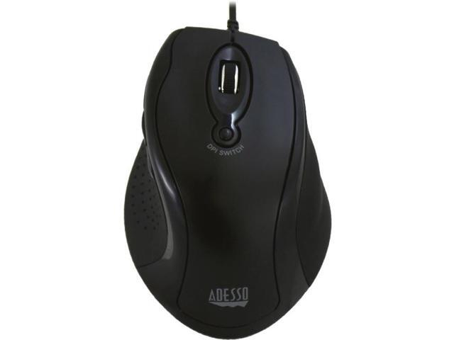 ADESSO IMOUSEG2 ADESSO USB ERGONOMIC OPTICAL MOUSE WITH ADJUSTABLE DPI INTERNET NAVIGATIONAL B