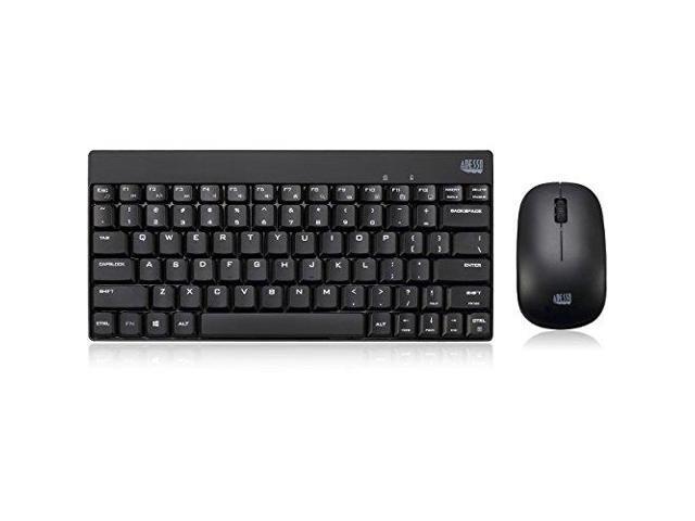 ADESSO WKB-1100CB 24GHZ WIRELESS MINI KEYBOARD & MOUSE COMBO