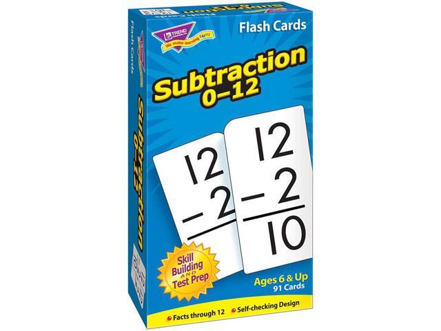 Skill Drill Flash Cards 3 x 6 Subtraction T53103