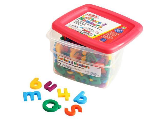 EDUCATIONAL INSIGHTS ALPHA AND MATH MAGNETS MULTI 214PK