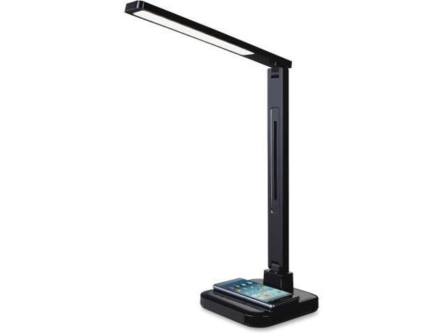 Lorell Smart LED Desk Lamp - LED - Black - Desk Mountable - for Desk Table LLR99767