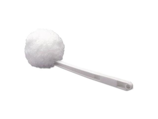 Deluxe Bowl Mop 10' Handle 2' dia Head Plastic White 25/Carton BWK00160