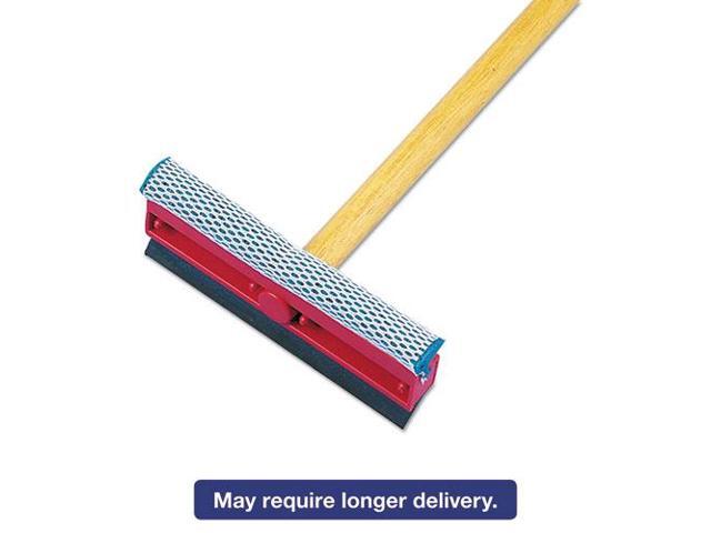 Boardwalk General-Duty Squeegee 8' Sponge/Rubber Blade Black/Red 21' Metal