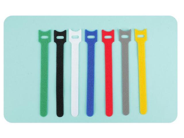 12*120mm Hook & Loop fasteners sticking magic tape Cable Ties A035