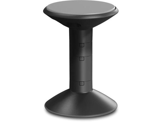 Storex Wiggle Stool - Black - 13' Length x 13' Width x 18.4' Height STX00300U01C
