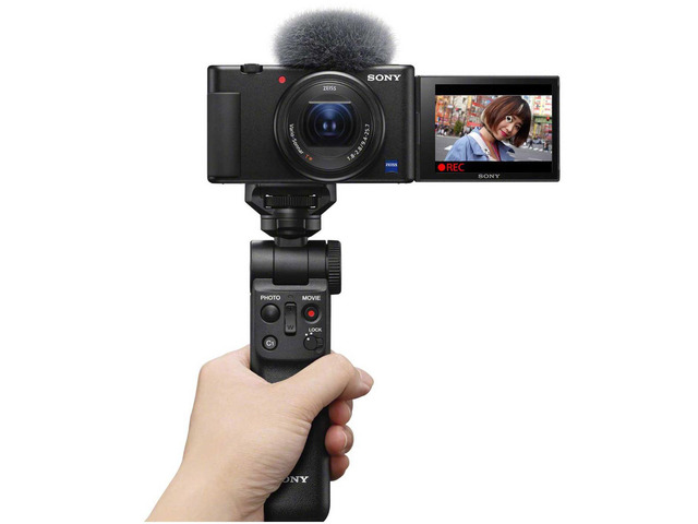 NeweggBusiness - Sony ZV-1 Compact 4K HD Camera, Black