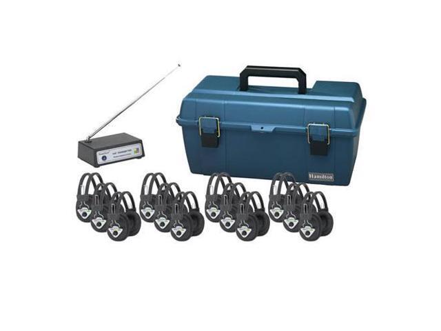Hamilton Buhl 12 Station Wireless Listening Center with 12 W901-MULTI Headphones