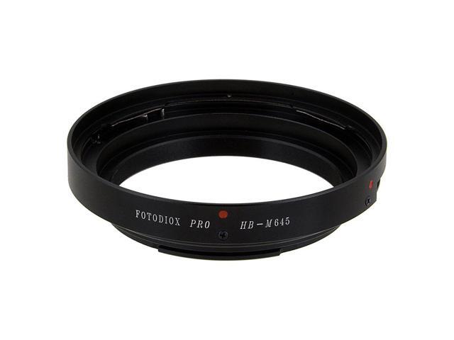 Fotodiox Pro Lens Mount Adapter - Hasselblad V-Mount SLR Lens to to Mamiya 645 (M645) Mount SLR Camera Body