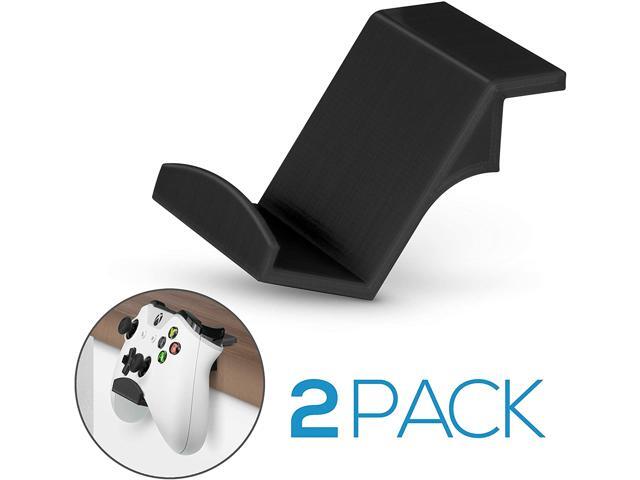 Game Controller Desktop Stand Holder (2 Pack) for Xbox ONE 360 Switch PS4 STEAM PC Nintendo Universal Gamepad Accessories - No Screws Stick on