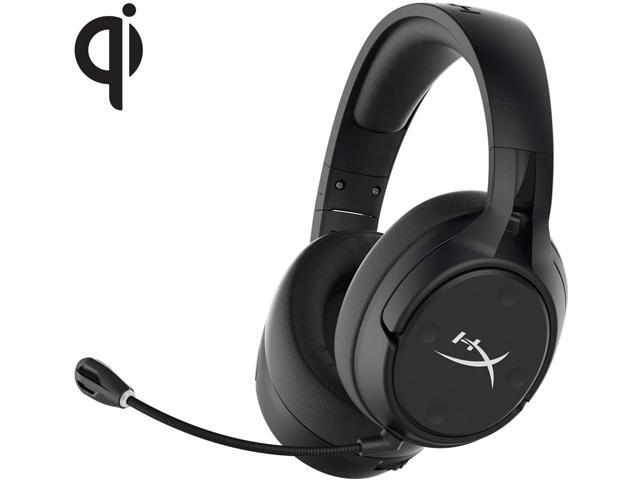 HyperX Cloud Flight S - Wireless Gaming Headset 71 Surround Sound 30 Hour Battery Life Qi Wireless Charging Detachable Microphone with LED