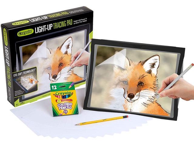 Crayola Light Up Tracing Pad with Eye-Soft Technology Amazon Exclusive Gift Ages 6 7 8 9 10