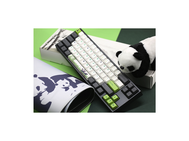 DuckyXVarmilo MIYA Pro Ergonomic Design Cool Exterior White Backlit 68 Keys Type-C Cable Detachable Cherry MX Mechanical Gaming Keyboard For