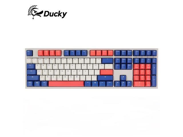 Ducky One 2 108 Bon Voyage Edition All Non-conflicting 108 Keys Cherry MX Mechanical Gaming Keyboard PBT Keycaps
