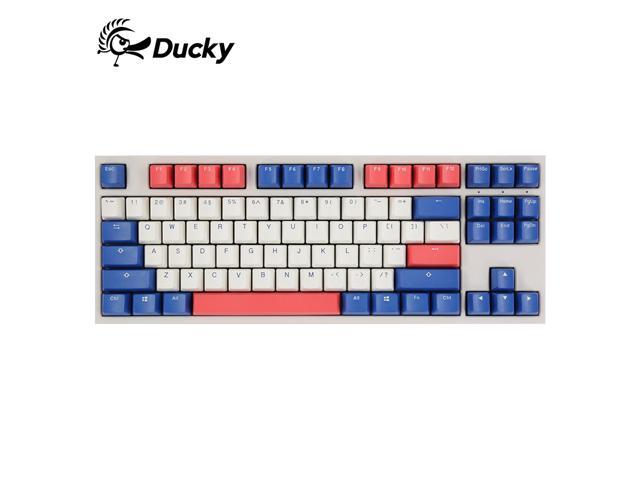 Ducky One 2 87 Bon Voyage Edition All Non-conflicting 87 Keys Cherry MX Mechanical Gaming Keyboard PBT Keycaps