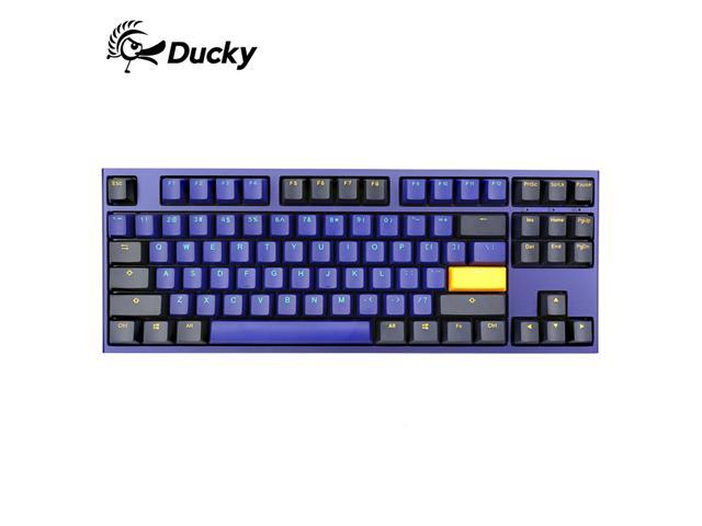 Ducky One 2 Horizon All Non-conflicting 87 Keys Cherry MX Silent Red Mechanical Gaming Keyboard(No Backlight)