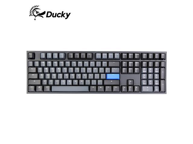 Ducky One 2 108 Skyline Edition All Non-conflicting 108 Keys Cherry MX Mechanical Gaming Keyboard PBT Keycaps