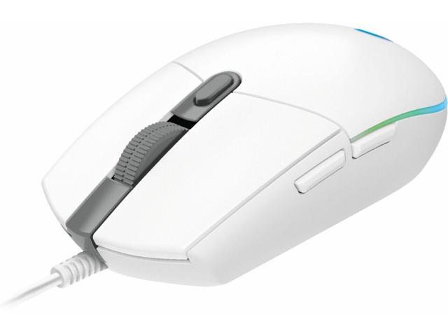 Logitech G102/G203 LIGHTSYNC Updated Wired Optical Gaming Mouse - White