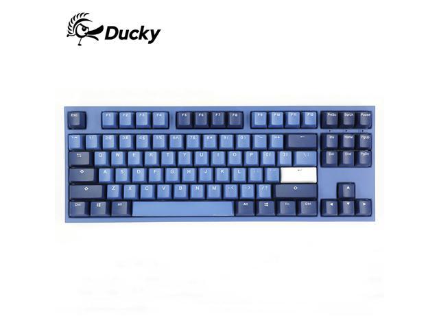 Ducky One 2 Coastline Version All Non-conflicting 87 Keys Cherry MX Mechanical Gaming Keyboard(No Backlight)