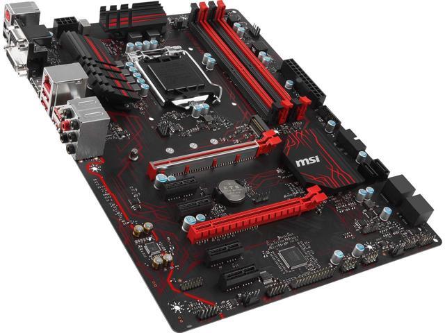 MSI Z270 GAMING PLUS LGA 1151 Intel Z270 SATA 6Gb/s USB 31 ATX Intel Motherboard