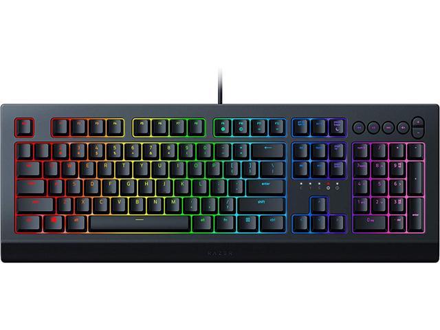 Razer - Cynosa V2 Full Size Wired Membrane Gaming Keyboard with Chroma RGB Backlighting - Black