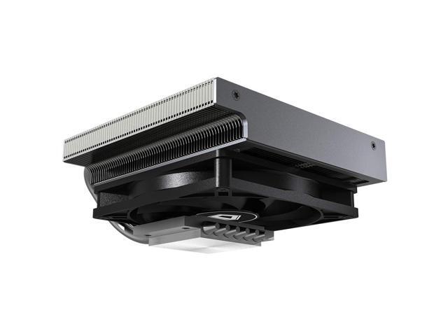 ID-COOLING IS-47K Low Profile CPU Cooler for Intel/AMD 47mm Height AM4 CPU Cooler 6 Heatpipes CPU Air Cooler 92mm PWM Fan