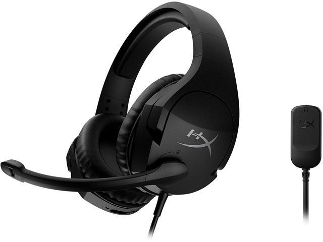 HyperX Cloud Stinger S - Gaming Headset for PC Virtual 71 Surround Sound Lightweight Memory Foam Soft Leatherette Durable Steel Sliders
