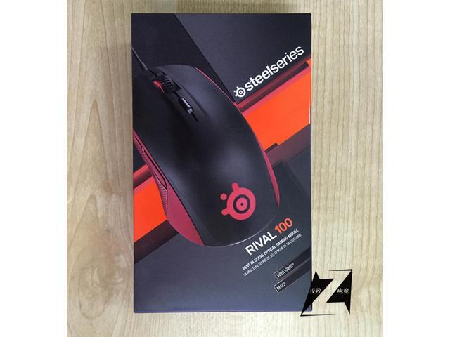 SteelSeries Rival 100 Optical Gaming Mouse - Black