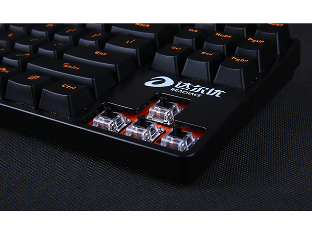 Neweggbusiness Dare U Dk100 87 Keys Mechanical Black Switch Gaming Keyboard