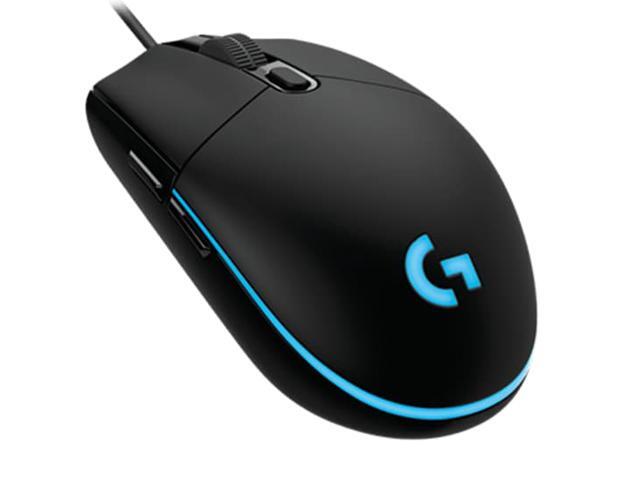 Logitech G102 (G203) IC PRODIGY 8000DPI 1000Hz Polling Rate 168M Color RGB Gaming Mouse - Black