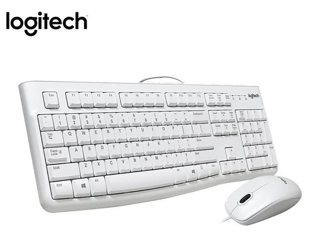 NeweggBusiness Logitech MK120 Desktop Keyboard  Mouse Combo