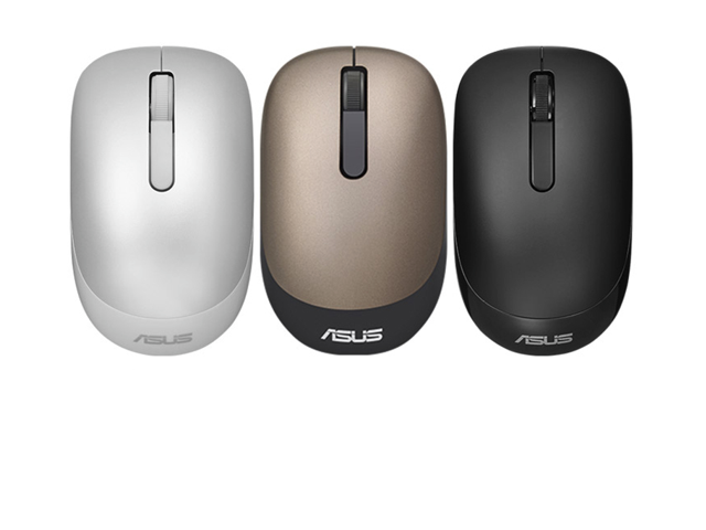 ASUS WT205 Ergonomic Design Cool Exterior 24GHz Wireless Mouse For Office And Game Support PC and Laptop High Compatability - Black