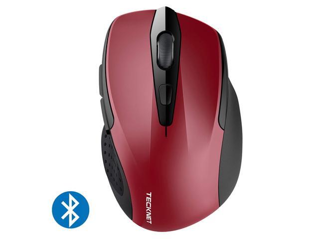 TeckNet 2600DPI Bluetooth Wireless Mouse 24 Months Battery Life with Battery Indicator 2600/2000/1600/1200/800DPI