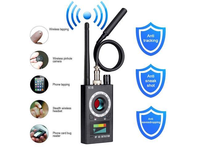 CORN K18 Anti Spy Detector RF Detector & Camera Finder Bug Detector Upgraded RF Signal Detector GSM Tracking Device for Wireless Audio Bug