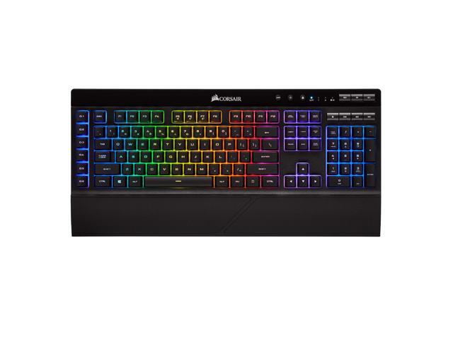 CORSAIR K57 RGB Wireless Gaming Keyboard - <1ms Slipstream Wireless - Connect with USB dongle Bluetooth or Wired - Individually Backlit RGB Keys