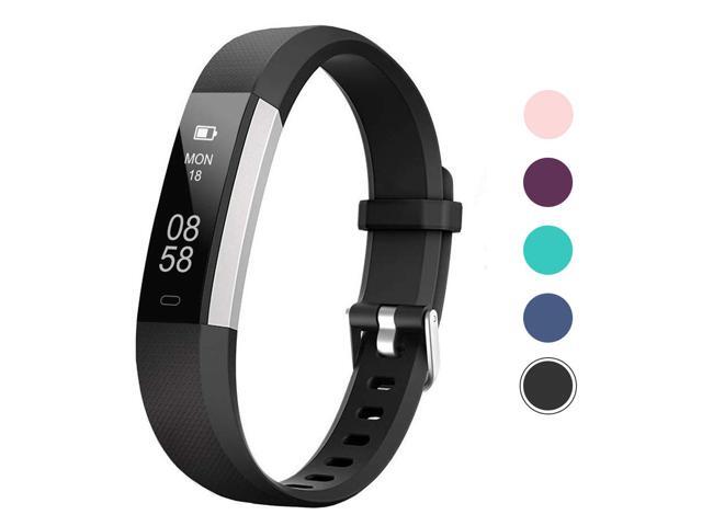 CORN ID115U Fitness Tracker with Pedometer Slim Activity Tracker with Sleep Monitor Touch Screen Smart Bracelet with Anti-Lost Strap for Android