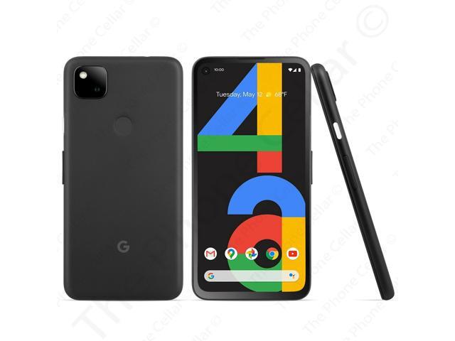 Unlocked Google Pixel 4a GA02099US 58' FHD+ OLED 12GB RAM 4G LTE GSM WiFi Black