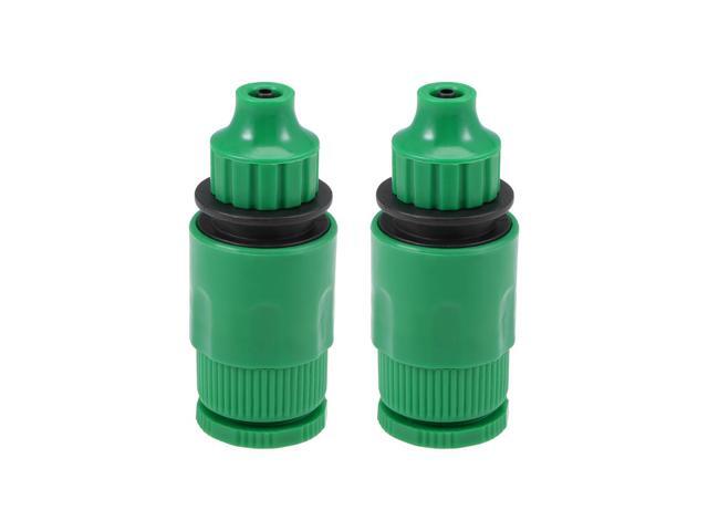 Faucet Tap Quick Connector G1/2 G3/4 Thread Hose Pipe Socket Adapter Fitting 4/7 OD Tubing for Garden Irrigation System 2pcs