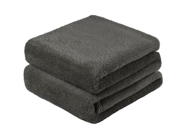 Sherpa Fleece Blanket Queen Size Soft Warm Teddy Sherpa Blanket Double Layer Lightweight Plush Microfiber Fleece Shaggy Throw Blanket for Sofa